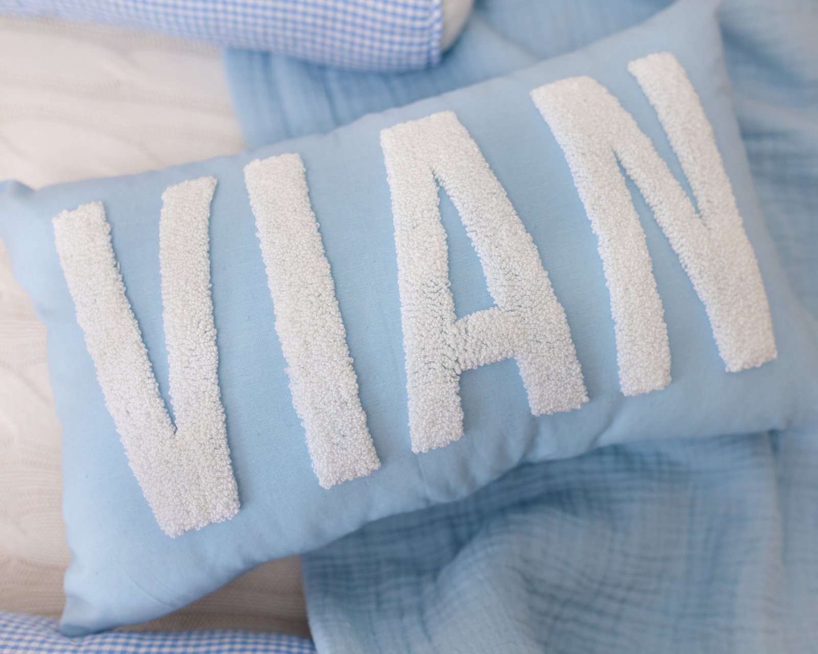 Personalized Pillow Cover, 100% Cotton